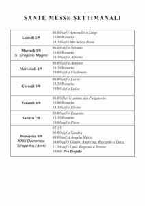 Intenzioni del 02/09/2024