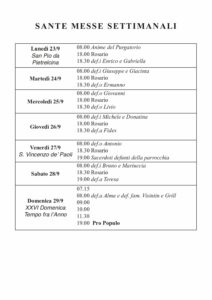 Intenzioni del 23/09/2024