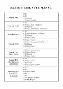 Intenzioni del 09/12/2024