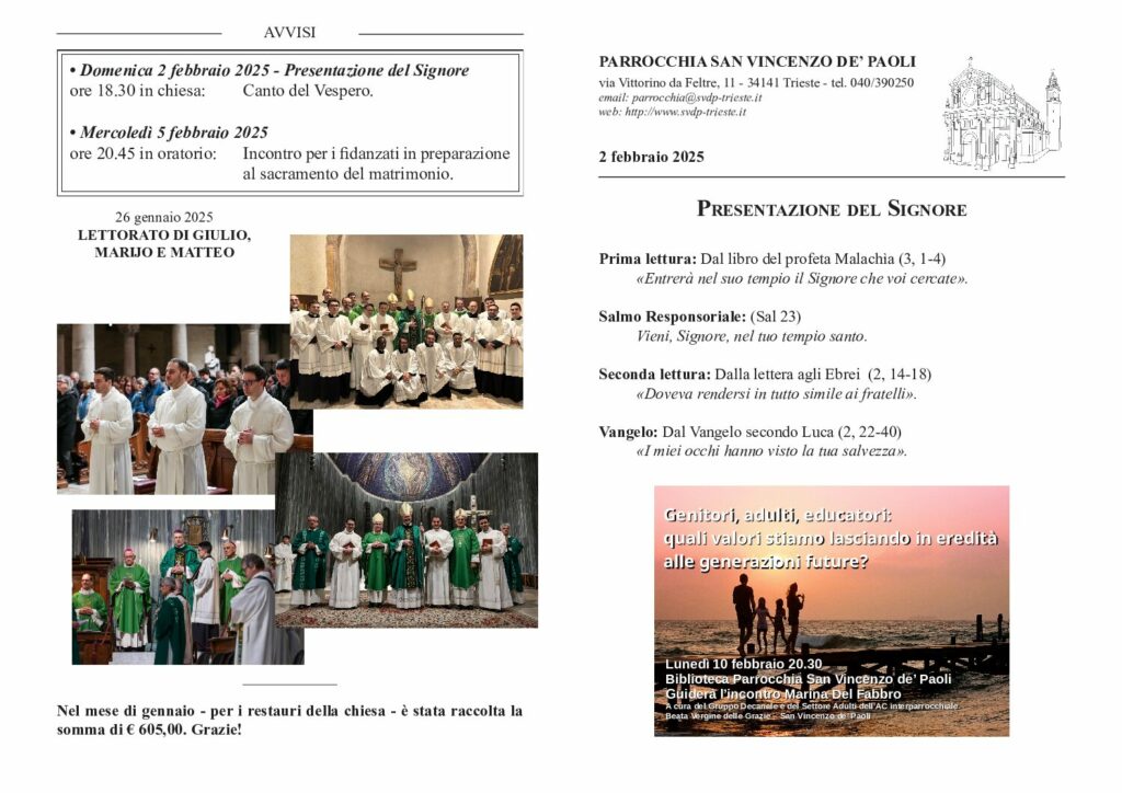 Avvisi del 02/02/2025