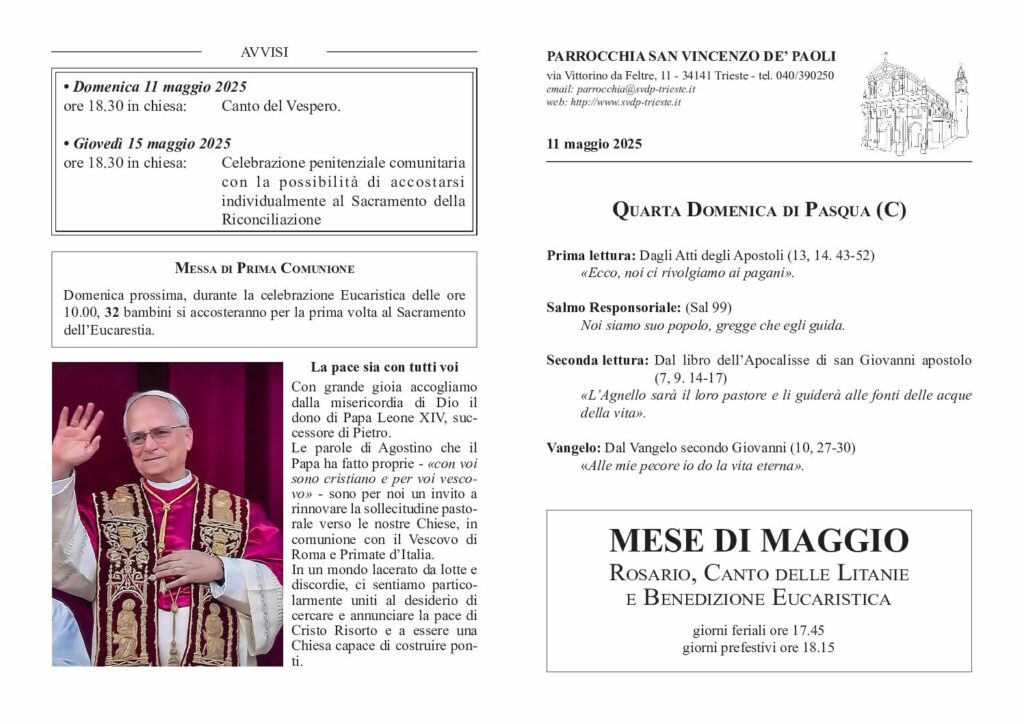 Avvisi del 11/05/2025