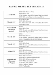 Intenzioni del 12/05/2025