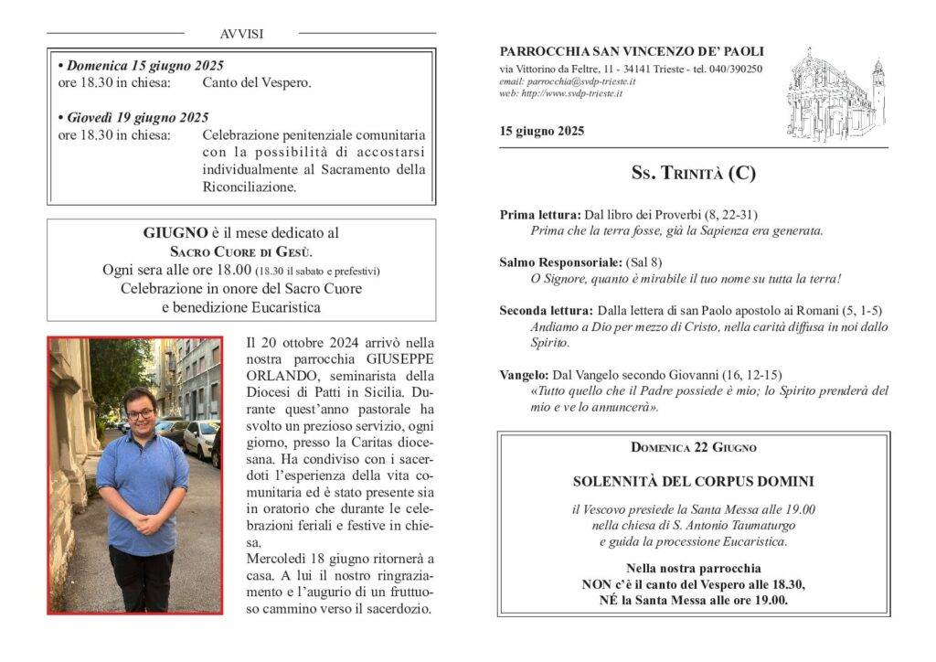 Avvisi del 15/06/2025