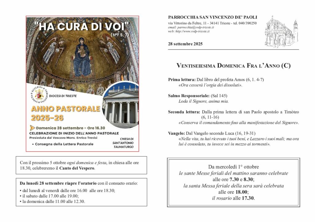 Avvisi del 28/09/2025