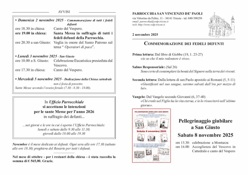 Avvisi del 02/11/2025