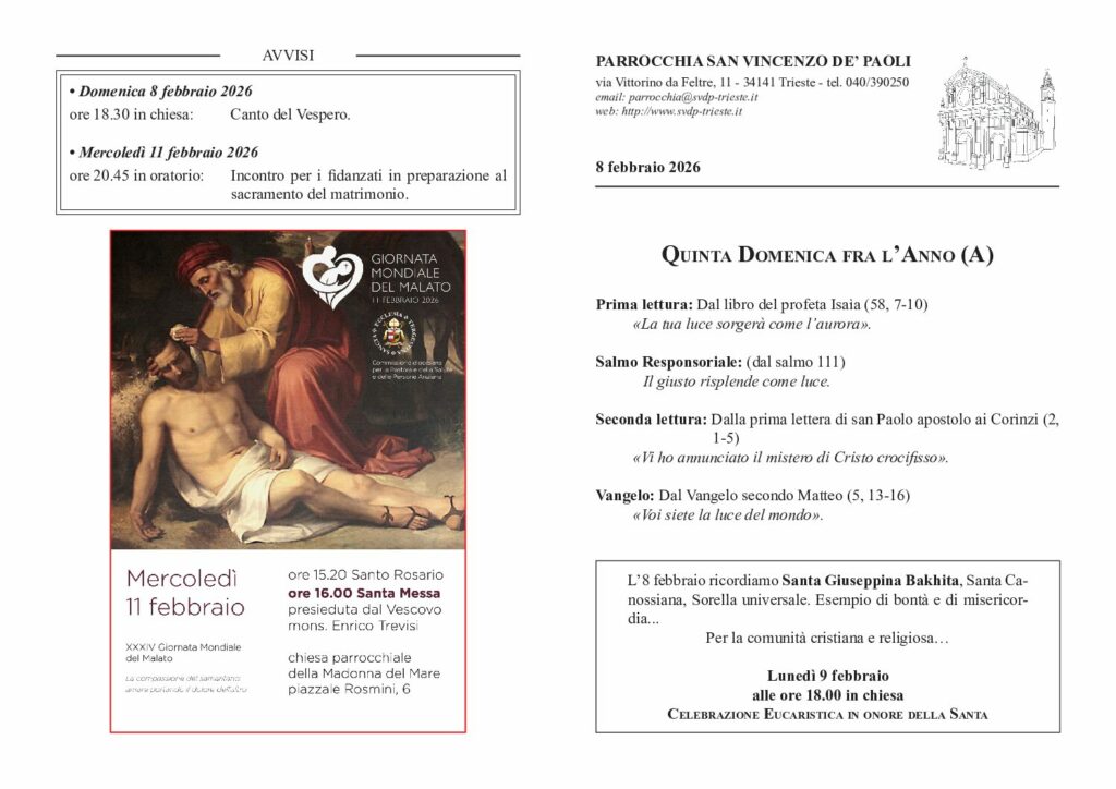 Avvisi del 08/02/2026