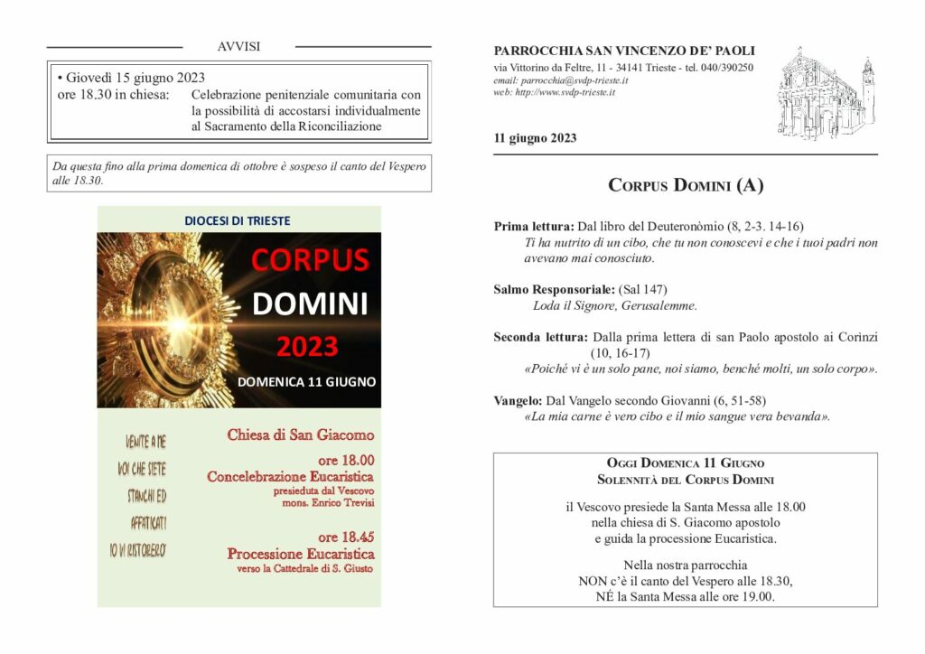 Avvisi del 11/06/2023